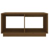 Table basse Marron miel 80x50x40 cm Bois massif de pin 623951623951