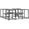Table basse sonoma gris 91x91x40 cm bois d'ingénierie 623957623957