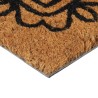 Tapis de porte naturel 40x60 cm fibre de coco touffeté 623961623961