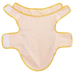 Imperméable pour chien avec bandes réfléchissantes en polyester jaune taille S 623964623964