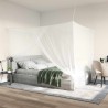 Filet anti-moustiques pour lit 156 mailles 3 pcs Blanc 623970623970