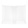 Filet anti-moustiques pour lit 156 mailles 3 pcs Blanc 623970623970