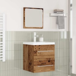 Ensemble de mobilier de salle de bain 2 pcs Bois Ancien 623972623972