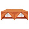 Tente de fête pop-up 575 x 288 x 245 cm Orange Tissu Oxford 623973623973