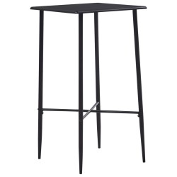 Table de bar Noir 60x60x111 cm MDF 623976623976