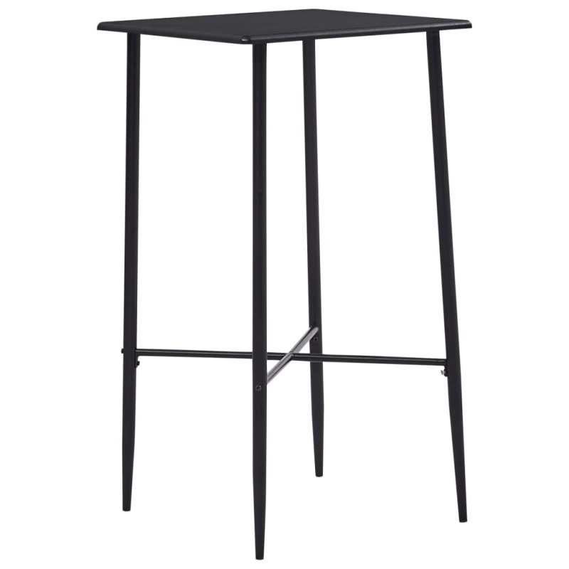 Table de bar Noir 60x60x111 cm MDF 623976623976