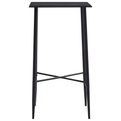 Table de bar Noir 60x60x111 cm MDF 623976623976