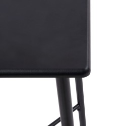 Table de bar Noir 60x60x111 cm MDF 623976623976
