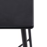 Table de bar Noir 60x60x111 cm MDF 623976623976
