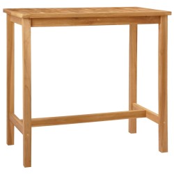 Table de bar Naturel 110 x 60 x 105 cm Teck Massif 623978623978