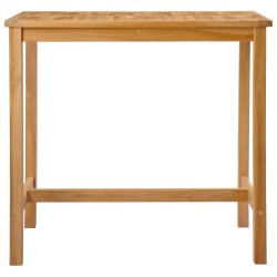 Table de bar Naturel 110 x 60 x 105 cm Teck Massif 623978623978