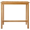 Table de bar Naturel 110 x 60 x 105 cm Teck Massif 623978623978
