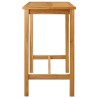 Table de bar Naturel 110 x 60 x 105 cm Teck Massif 623978623978