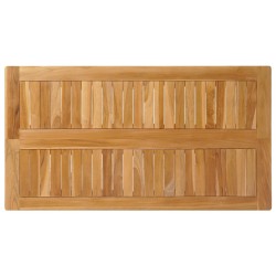 Table de bar Naturel 110 x 60 x 105 cm Teck Massif 623978623978