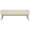 Table basse avec 2 tiroirs Gris sculpté 110x50x40 cm Bois 623984623984