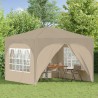 Tente de fête pop-up 290 x 290 x 245 cm Crème 623986623986