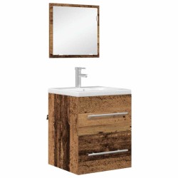 Ensemble de mobilier de salle de bain Marron 41 x 38,5 x 48 cm 623991623991