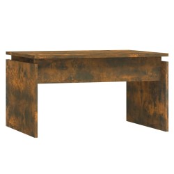 Table basse Chêne fumé 68x50x38 cm Bois d'ingénierie 623994623994