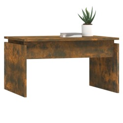 Table basse Chêne fumé 68x50x38 cm Bois d'ingénierie 623994623994