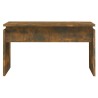 Table basse Chêne fumé 68x50x38 cm Bois d'ingénierie 623994623994