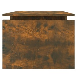 Table basse Chêne fumé 68x50x38 cm Bois d'ingénierie 623994623994