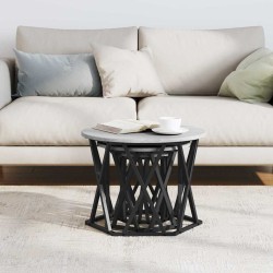 Table d'appoint empilable 3 pcs Gris Sonoma 623995623995