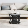 Table d'appoint empilable 3 pcs Gris Sonoma 623995623995