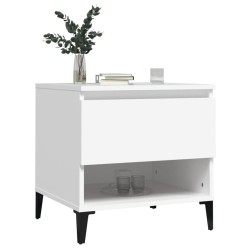 Table d'appoint Blanc 50x46x50 cm Bois d’ingénierie 624009624009
