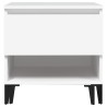 Table d'appoint Blanc 50x46x50 cm Bois d’ingénierie 624009624009