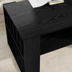 Table basse Chêne noir 92 x 49,5 x 45 cm Bois d'ingénierie 624011624011