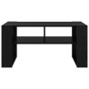 Table basse Chêne noir 92 x 49,5 x 45 cm Bois d'ingénierie 624011624011
