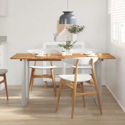 Table de salle à manger 154x80x76 cm Bois d'acacia solide 624012624012