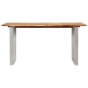 Table de salle à manger 154x80x76 cm Bois d'acacia solide 624012624012