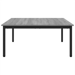 Table basse Gris Sonoma 100 x 100 x 45 cm Bois d'ingénierie 624024624024