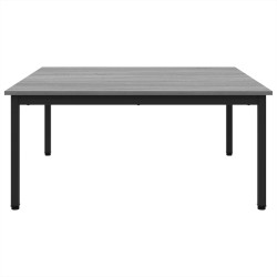 Table basse Gris Sonoma 100 x 100 x 45 cm Bois d'ingénierie 624024624024