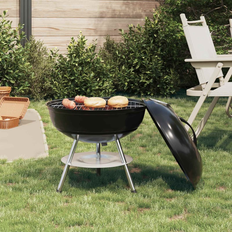 Grill charbon Noir 36,5 x 36,5 x 40 cm 624036624036