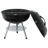 Grill charbon Noir 36,5 x 36,5 x 40 cm 624036624036