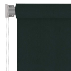 Store roulant d'extérieur 125 (l) x 140 (H) cm vert foncé HDPE 624062624062