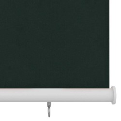 Store roulant d'extérieur 125 (l) x 140 (H) cm vert foncé HDPE 624062624062