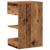 Table de chevet vieux bois 40x35x65 cm bois d'ingénierie 624068624068