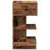 Table de chevet vieux bois 40x35x65 cm bois d'ingénierie 624068624068