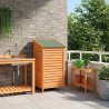 Abri de jardin Marron 59 x 56 x 113,5 cm Bois de Sapin Massif 624104624104