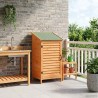 Abri de jardin Marron 59 x 56 x 113,5 cm Bois de Sapin Massif 624104624104