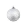 Ensemble de boules de Noël 100 pcs 3/4/6 cm Argenté 624142624142