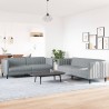 Ensemble de canapés 2 pcs gris clair tissu 624145624145