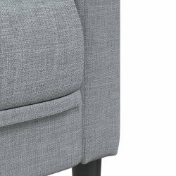 Ensemble de canapés 2 pcs gris clair tissu 624145624145