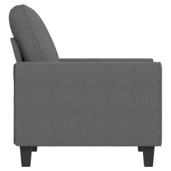 Fauteuil Gris foncé 60 cm Tissu 624158624158
