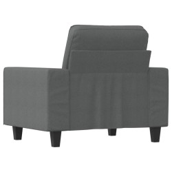 Fauteuil Gris foncé 60 cm Tissu 624158624158