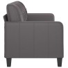 Canapé à 3 places Gris 180 cm Similicuir 624162624162