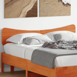 Tête de lit cire marron 150 cm bois massif de pin 624166624166